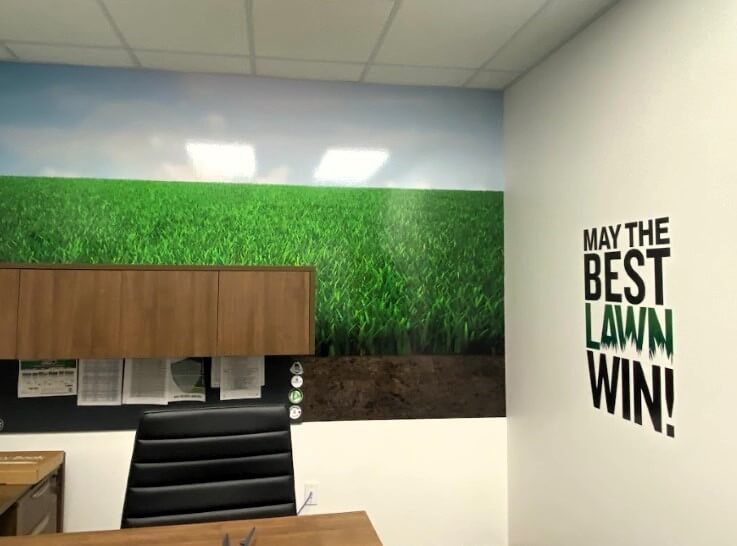 Custom vinyl wall signs